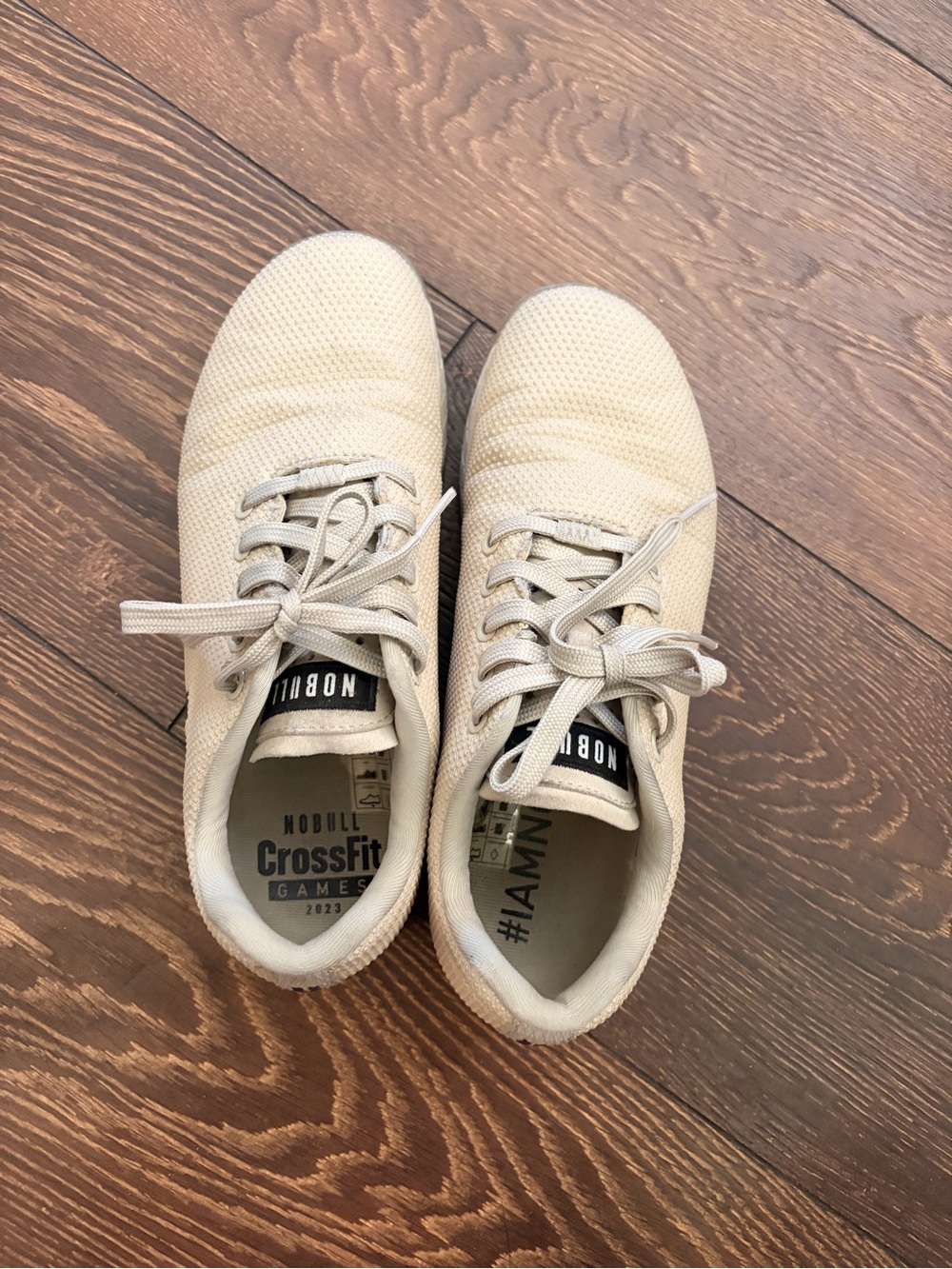 NOBULL women’s Trainer — Cream Cross-Training Shoe
